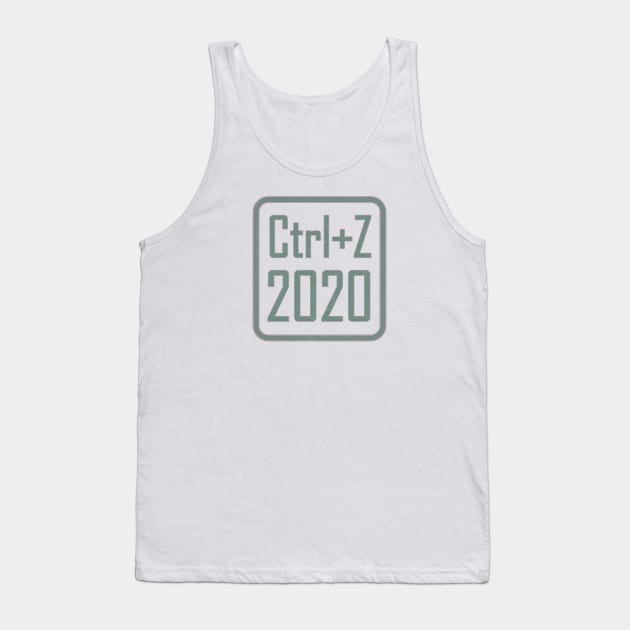 Ctrl+Z 2020 Tank Top by WAADESIGN